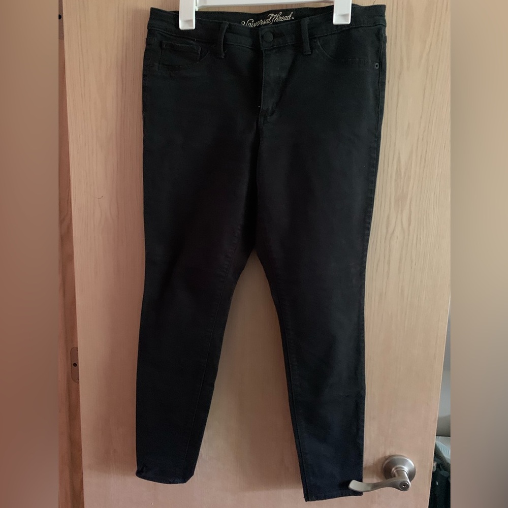 Universal Thread Mid Rise Black Jeggings